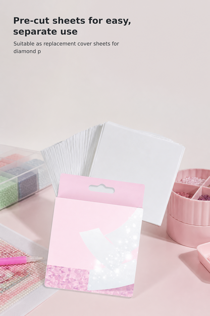 200-Piece Diamond Painting Release Paper Set