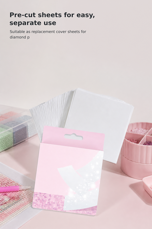 200-Piece Diamond Painting Release Paper Set